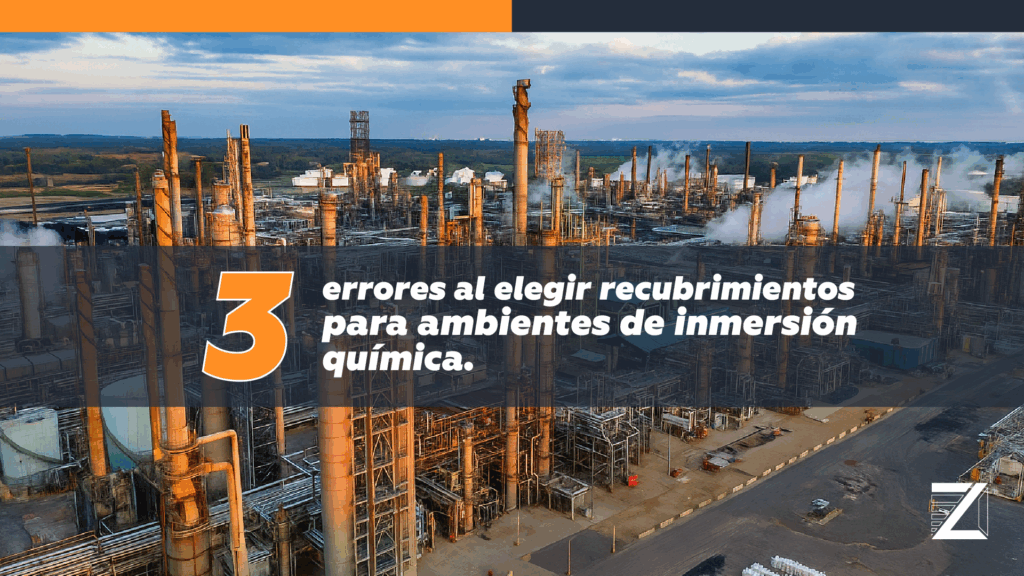 recubrimientos para ambientes de inmersión de químicos